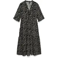 Vero Moda Uitlopend maxi-jurk van pure viscose model 'EASY JOY'