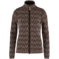 Fjällräven - Women's Snow Cardigan - Wollen vest L, bruin