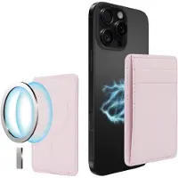 Musthavz Leren MagSafe Wallet Roze