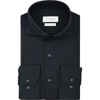 Profuomo Zakelijk overhemd heren Blauw Japanese Knitted Hux PP2H00008/C