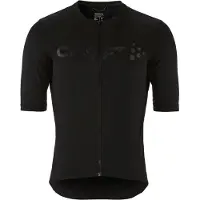 Craft ENDUR LOGO JERSEY M Heren Fietsshirt - Zwart