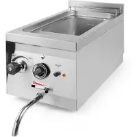 Hendi Pastakoker – 10L – Roestvrij staal – Temperatuurregeling – Inclusief manden – 230V/3500W