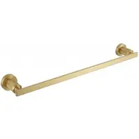 REA - 81301 Rivo - Handdoekhouder - Geborsteld Goud - 6,5X60X4,2Cm