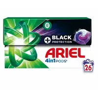 Ariel 4 In 1 Pods + Black Protection (26 wasbeurten)