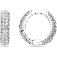 Luxenter Oorbellen 'Lesrat' zilver