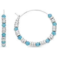 Luxenter Oorbellen 'Deli' blauw