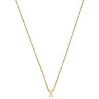 Luxenter Ketting met 18-karaats geelgouden afwerking - Alphabet