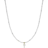 Luxenter Ketting 'Nyali' parelwit
