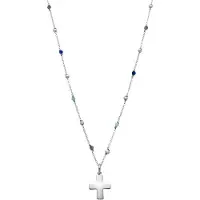 Luxenter Ketting 'Cruz' zilver