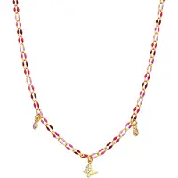 Luxenter Ketting 'Axelon' pink
