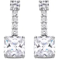 Luxenter Oorbellen 'Asju' zilver