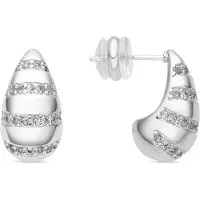 Luxenter Oorbellen 'Imaspa' zilver