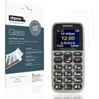 Dipos – 2x Pantserfolie geschikt voor Doro Primo 215 | 9H Screenprotector