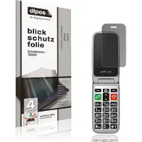 Dipos – Matte Privacy Screenprotector geschikt voor artfone CF241A | Anti-Spy Beschermfolie