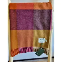 Bronte by moon Wollen Plaid - St DAVIDS Burgundy (Merino) 140x185cm - Bronte x Plaids.shop