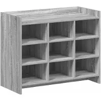 vidaXL Schoenenkast Grijs Sonoma 85 x 39,5 x 70 cm Bewerkt hout