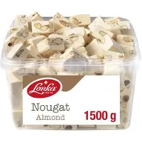 Lonka | Nougat | 15% Amandel | 1.5 kg | Omdoos 8x