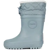 Druppies Baby - Warm Gevoerde Laarsjes - Kraamcadeau - Meisje - Jongen - IJsblauw - Maat 21