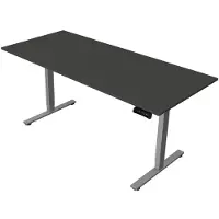 Kerkmann Zit-sta bureau Move New Base – Elektrisch bureau – 160 x 80 cm – Antraciet
