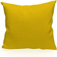 Azalia Kussensloop Omslag van Kussen Geel 40x40cm, Polyester, 40x40 cm