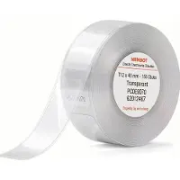 Niimbot - Labels - Etiketten - Geschikt voor D110 - D11 - D101 - 12 x 40 mm - 155 vellen - Transparant