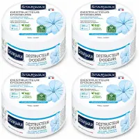 STARWAX Geurverdrijver Fraîcheur Matinale 300 g - Set van 4 Stuks - Natuurlijke Luchtverfrisser Geurneutralisator - 8 Weken Werking tot 30 m² - 98% Natuurlijke Oorsprong - Made in France
