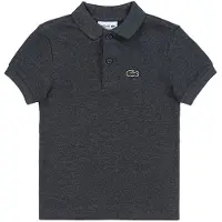 Lacoste Polo Kids Lcb SS Pique Bitume Chine Heather-Maat 152
