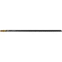Wolfcraft - Decoupeerzaagblad extra lang - 200mm voor balken - T schacht – Decoupeerzaagbladen voor houtbalken / hout - 8012000