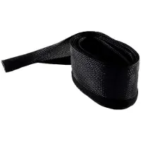 S-Impuls Polyester kabelsleeve | klittenband sluiting | 51 mm | zwart | 5 meter