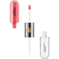 KIKO Milano Unlimited Double Touch 110, Liquid Lipstick Met Helder Finish, Duopack