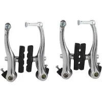 OEM Fietsremset - 2-delig set - Veilige fiets - Verbeterde remprestaties - Zwart