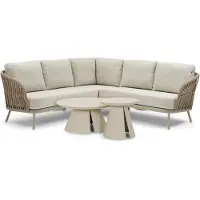 Coco Elara/Cayora 50/80 cm hoek loungeset 5-delig
