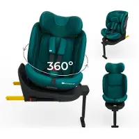 Kinderkraft I-360 2 PLUS Autostoel – 40-150 cm i-Size – Met Isofix – Groep 0/1/2/3 – Tot 12 Jaar – Groen