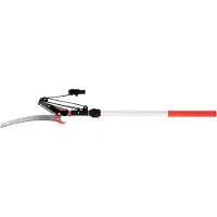 TRIZERATOP Professionele Telescopische Rups-Takkenschaar met Boomzaag – Bereik tot 3,5 Meter – Takken tot Ø 35 mm – SK5 & 65 Mn Staal