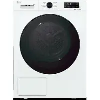 LG 9kg Warmtepomp droger Wit | Zelfreinigende condensor | Sensor Dry | Dual Lint Filter | NL - RHX1009NWB