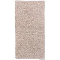HEMA Badmat 60x120cm chenille beige (zand)