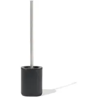 HEMA Toiletborstel siliconen zwart (zwart)