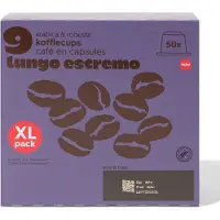 HEMA Koffiecups Lungo Estremo - 50 Stuks