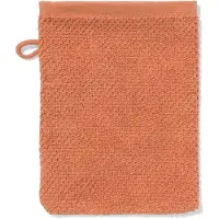 HEMA Tweedekans washand 16x21cm recycled katoen terra (terra)