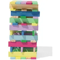 HEMA Platte Bouwblokken Hout 200-delig
