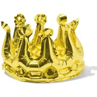 HEMA Folieballon kroon 20cm goud (goud)