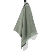 HEMA Keukendoek 50x50 katoen grijsgroen (groen)