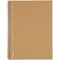HEMA Collegeblok A4 geruit 10x10mm kraft
