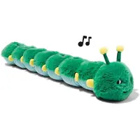 HEMA Knuffel rups met dierengeluiden 18x18x20cm