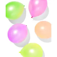 HEMA Ballonnen 23cm neon - 10 stuks