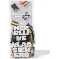 HEMA Drop en salmiak kussentjes 110g