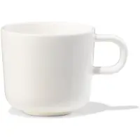 HEMA Espressokopje 100ml Knap new bone china wit (wit)