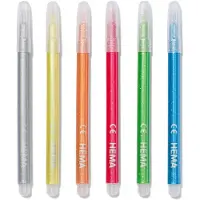 HEMA Glitterstiften - 6 stuks