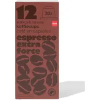 HEMA Koffiecups Extra Forte - 20 Stuks