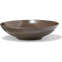 HEMA Kom Ø15cm Puur aardewerk donkerbruin (donkerbruin)